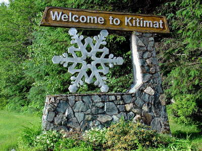 Willkommen in Kitimat